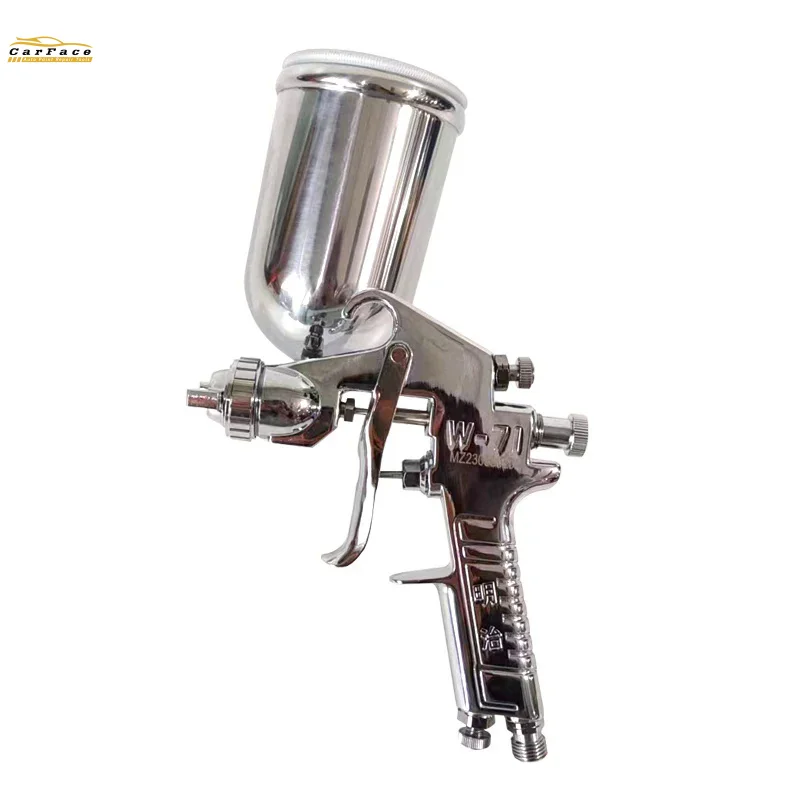 Japan W-71 Pneumatic Paint Spray Gun Auto Furniture Paint Spray Tool 1.0/1.3/1.5/1.8 Nozzle High Atomization Spray Gun