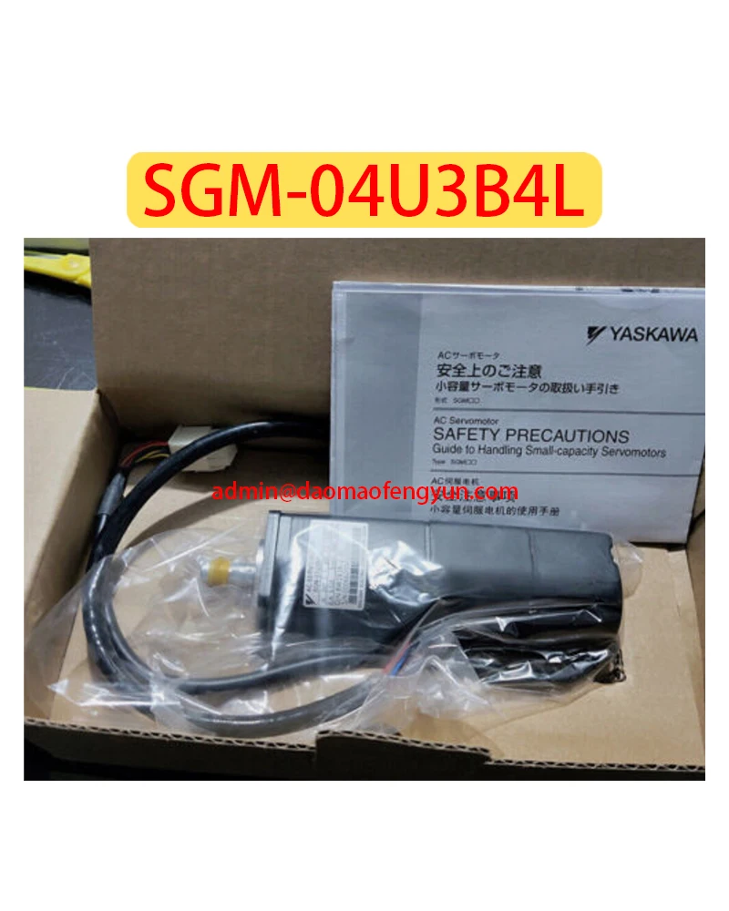 

SGM-04U3B4L Brand new Servo motor SGM 04U3B4L，Fast shipping