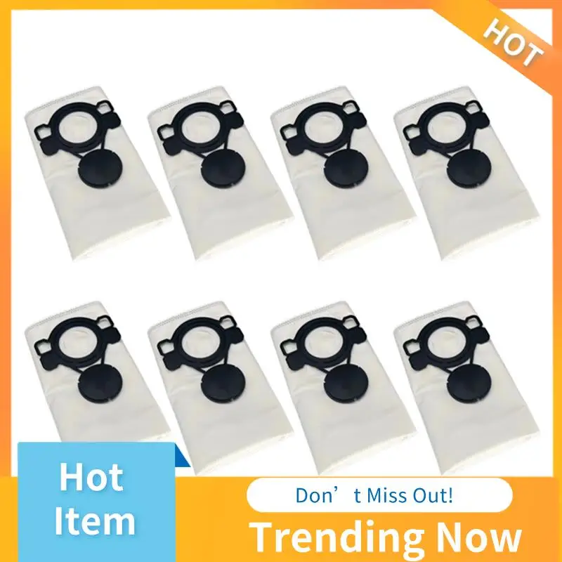 

BBNV-8PCS Dust Bags For Nilfisk 107419593 ATTIX 33/ATTIX 44 Robot Vacuum Cleaner Parts Garbage Dust Bags