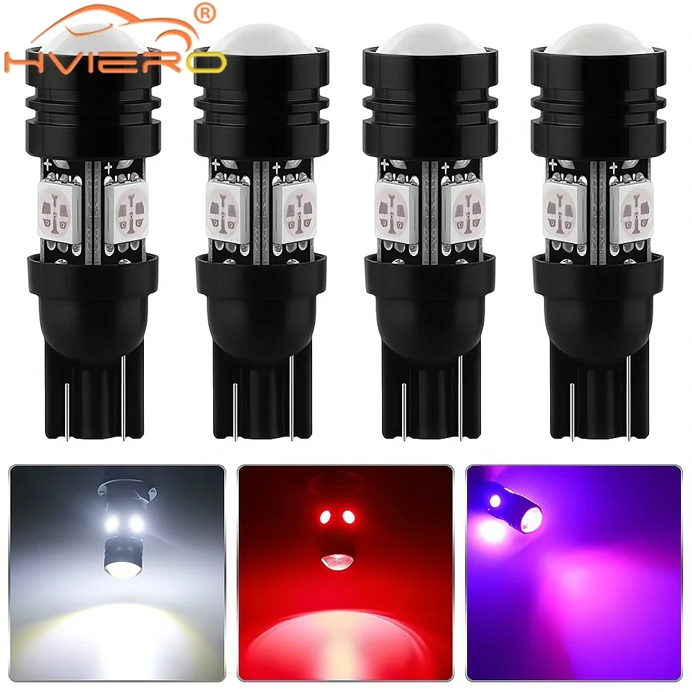 

4X 192 T10 W5W Car LED 4SMD 5050 3W Turn Signal Auto Bulb Tail Lamp Width License Plate Light Scatter Backup Reverse Trunk Lamps