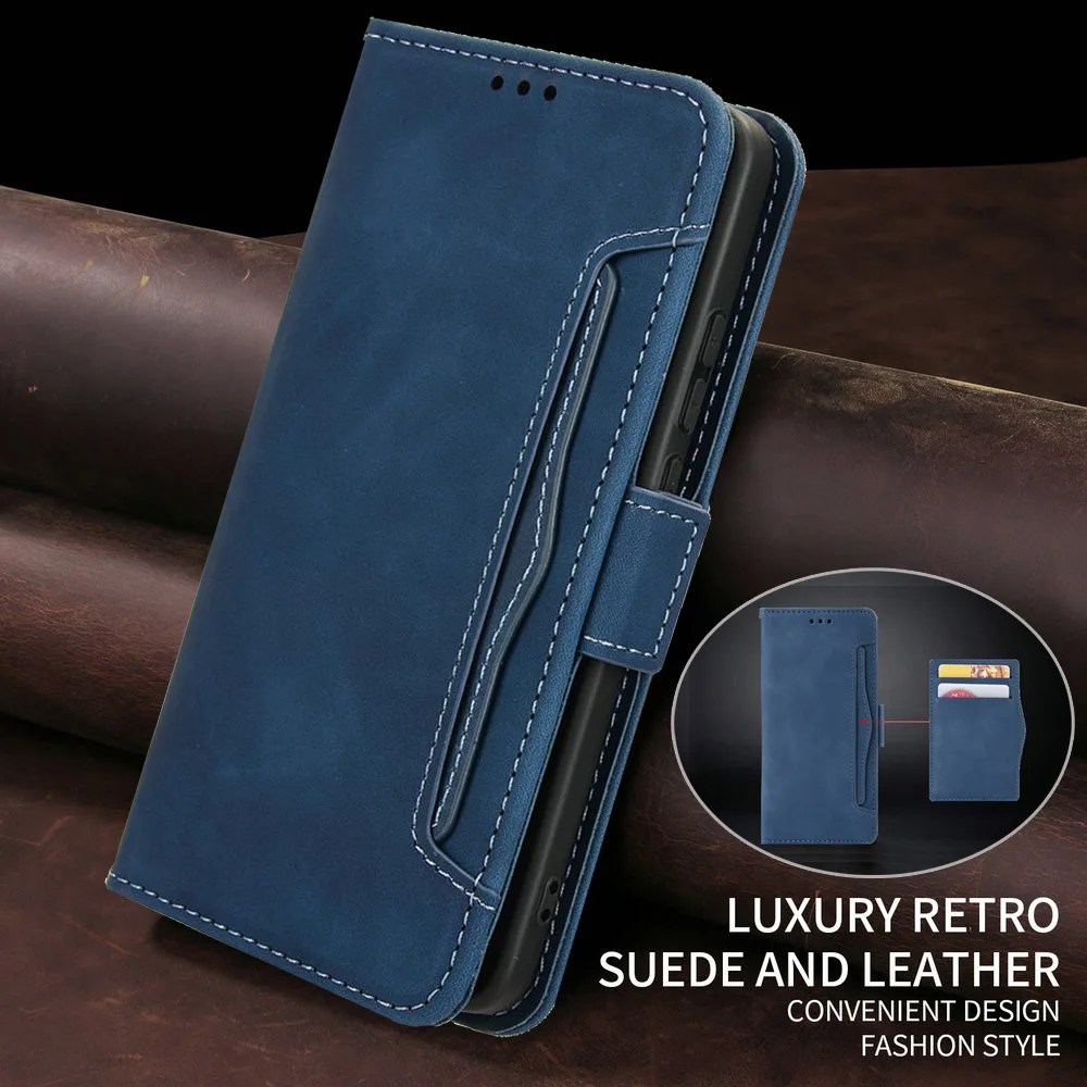 Find X8 Pro 5G Luxury Case Portable Card Book Funda for OPPO Find X8 Pro Case Phone FindX8 X 8 X8Pro Leather 360 Protect Cover