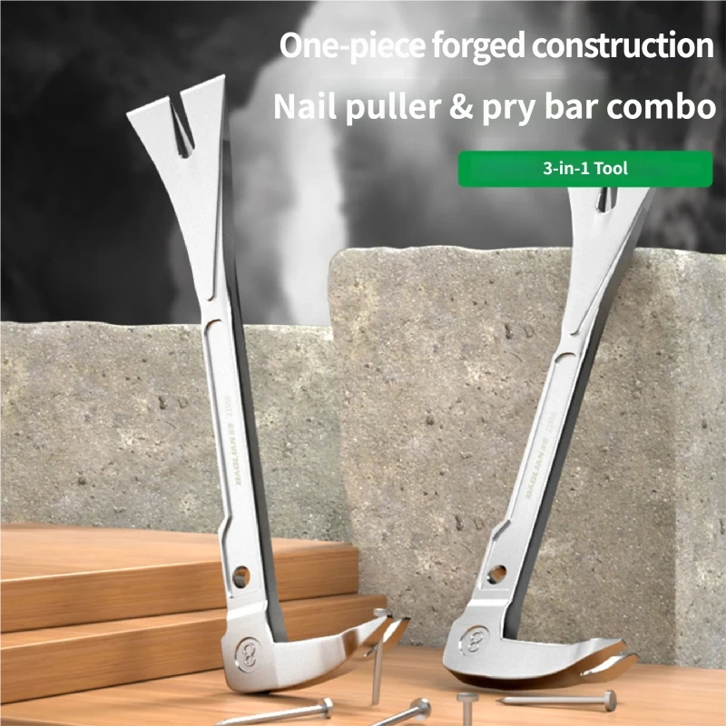 Woodworking Essential Tool Feature A Sturdy Paws Hammer And Pry Bar With Comfortable Nonslip Handle