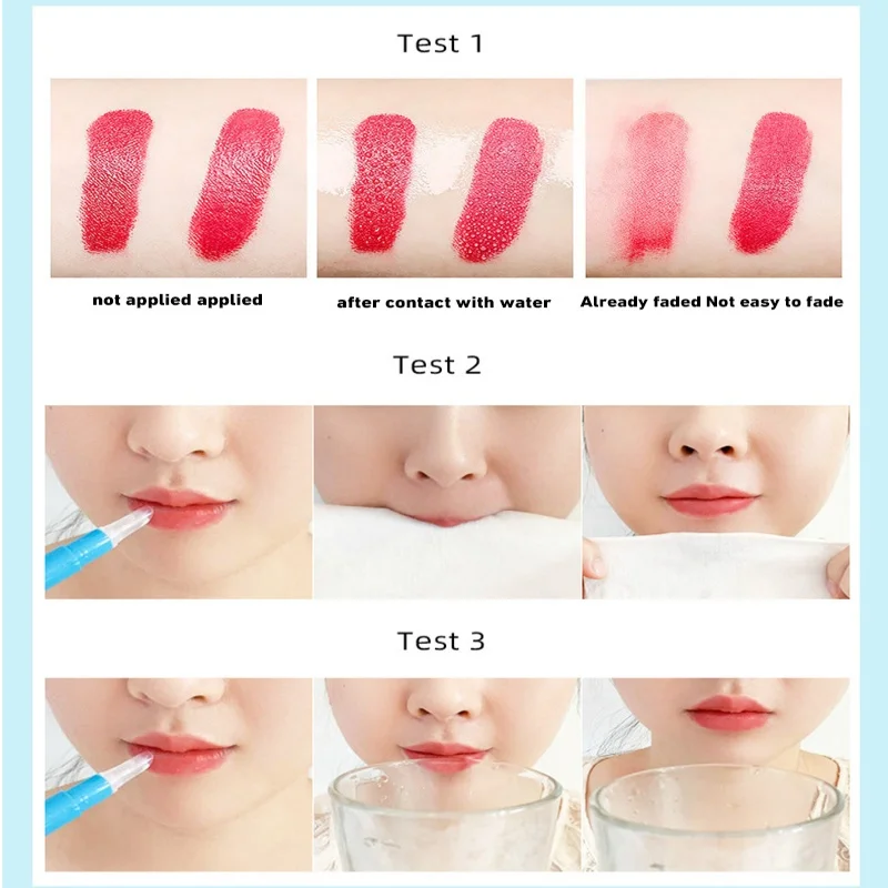 Antiaanbaklaag Lip Color Lock Vrouwen Bescherming Lippenstift Fixeermiddel Matte Lippenstift Sealer Lippenstift Regenjas Lip Glazuur Vaste Kleur Lip