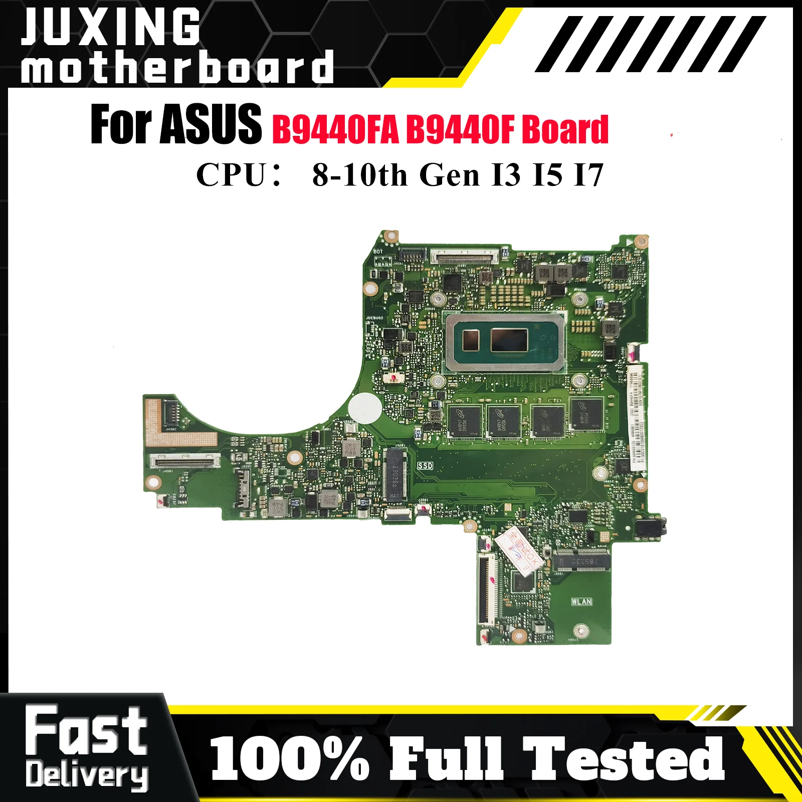 

B9440FA Материнская плата для ноутбука ASUS ExpertBook B9440FA B9440F Материнская плата для ноутбука с процессором I3 I5 I7 100% тестирование ОК быстрая доставка