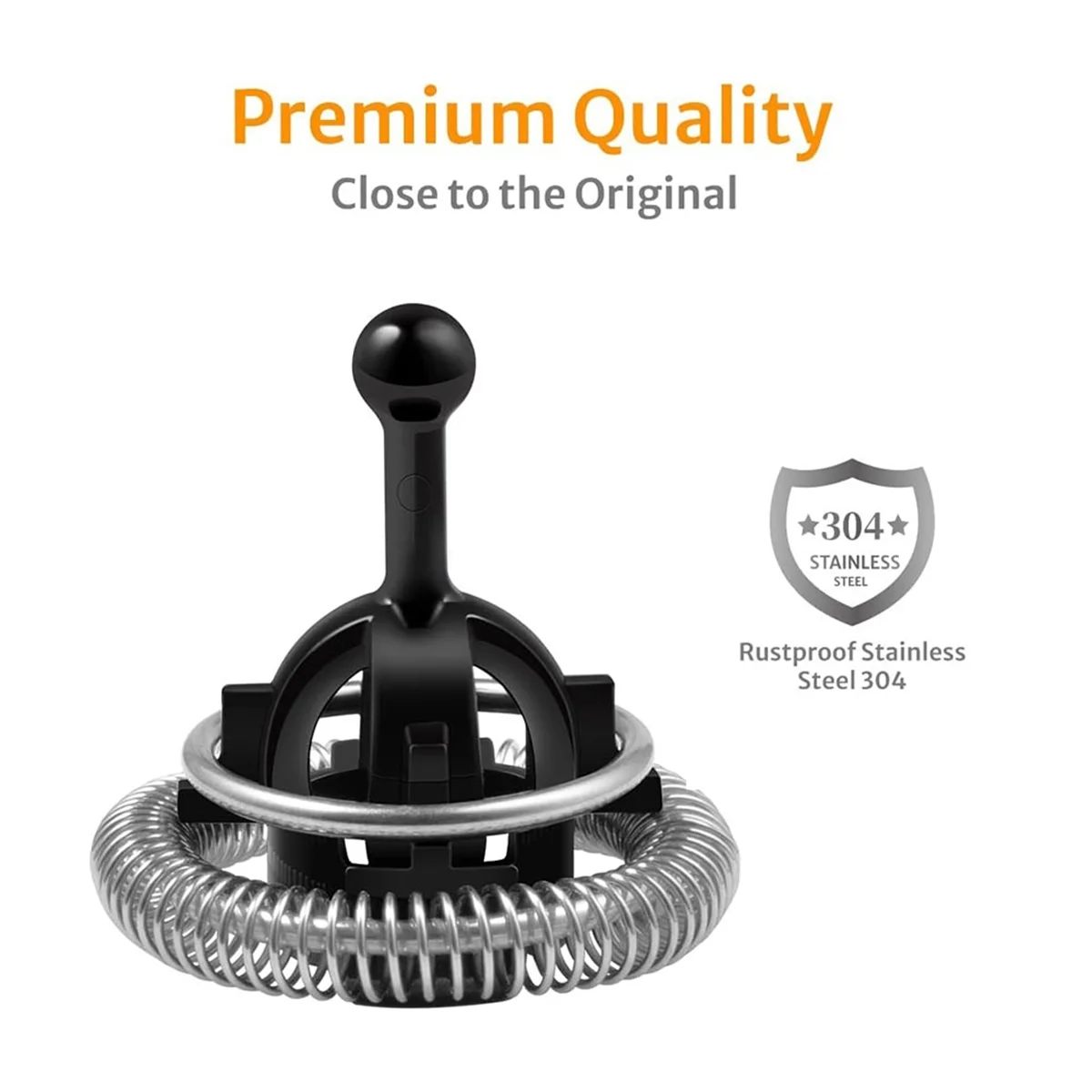 High-end 2pack Replacement Whisk for Nespresso Aeroccino Milk Frothers, Compatible with Models 3, 4, and Plus