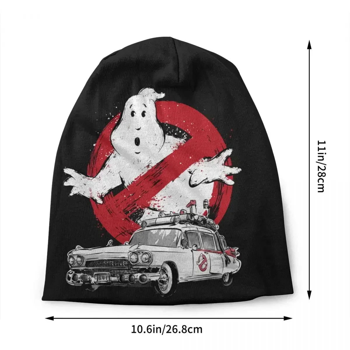 Ghostbusters Beanie Cap Unisex Winter Bonnet Femme Knitted Hats Fashion Outdoor Supernatural Ghost Movie Skullies Beanies