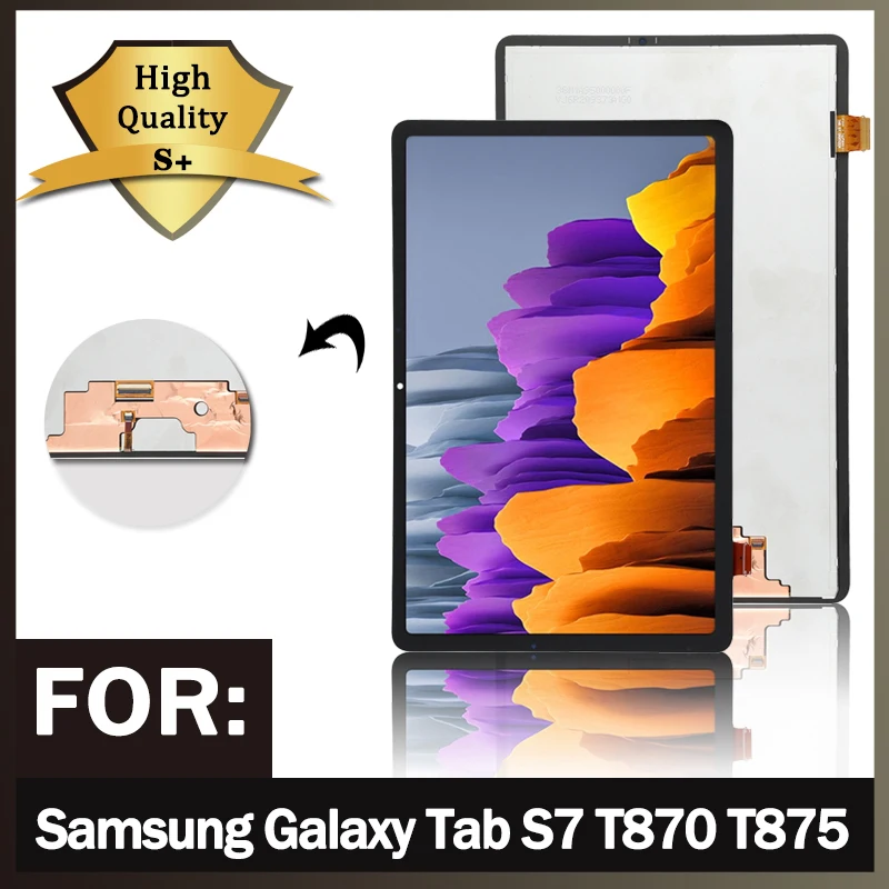 

11.0" New LCD For Samsung Tab S7 SM-T870 T875 T876B LCD Display Touch Screen Digitizer Panel Assembly