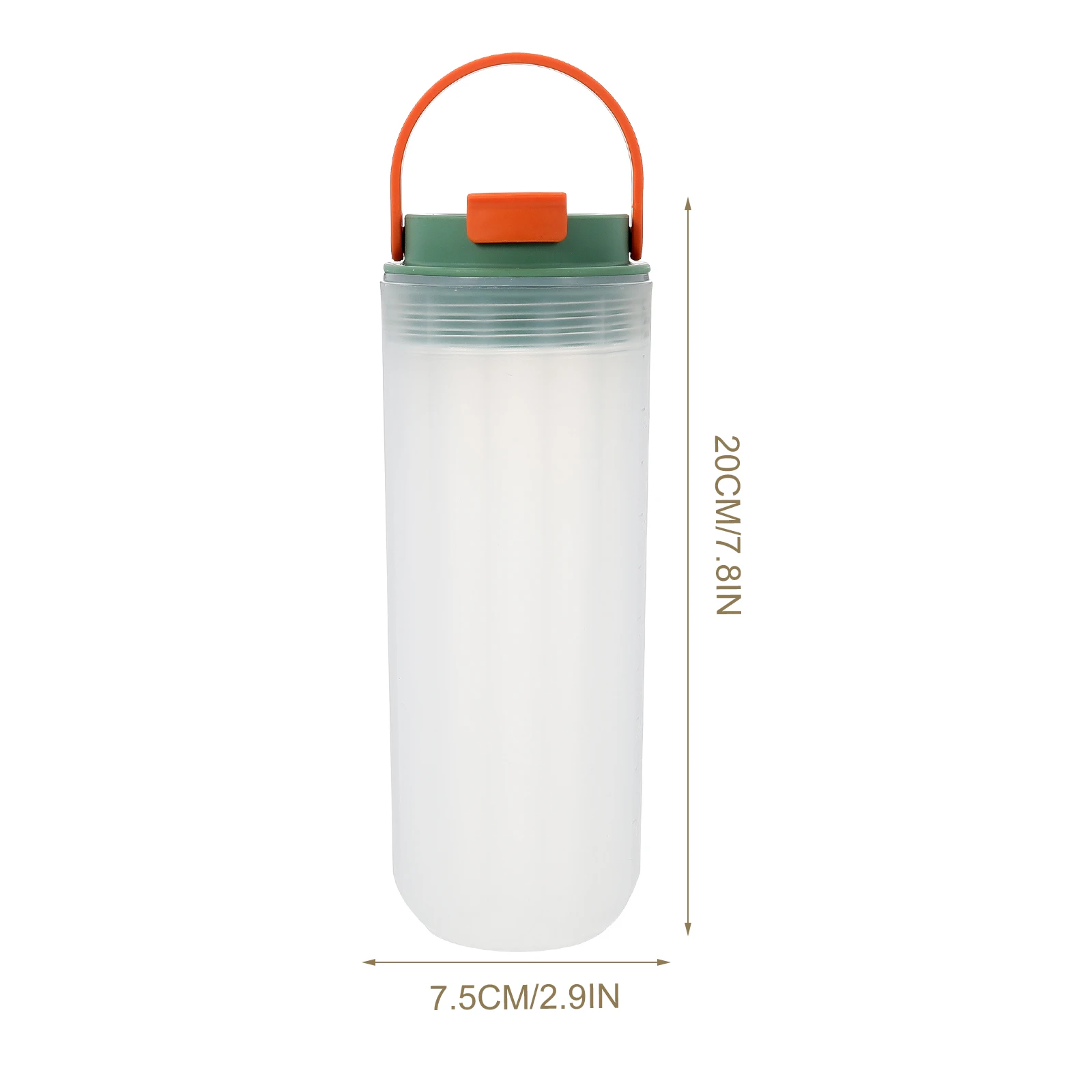 

Sports Water Bottle Large Capacity Leak Proof Portable Fitness Jug For Gym Outdoor Work Water Container For Tea Juice