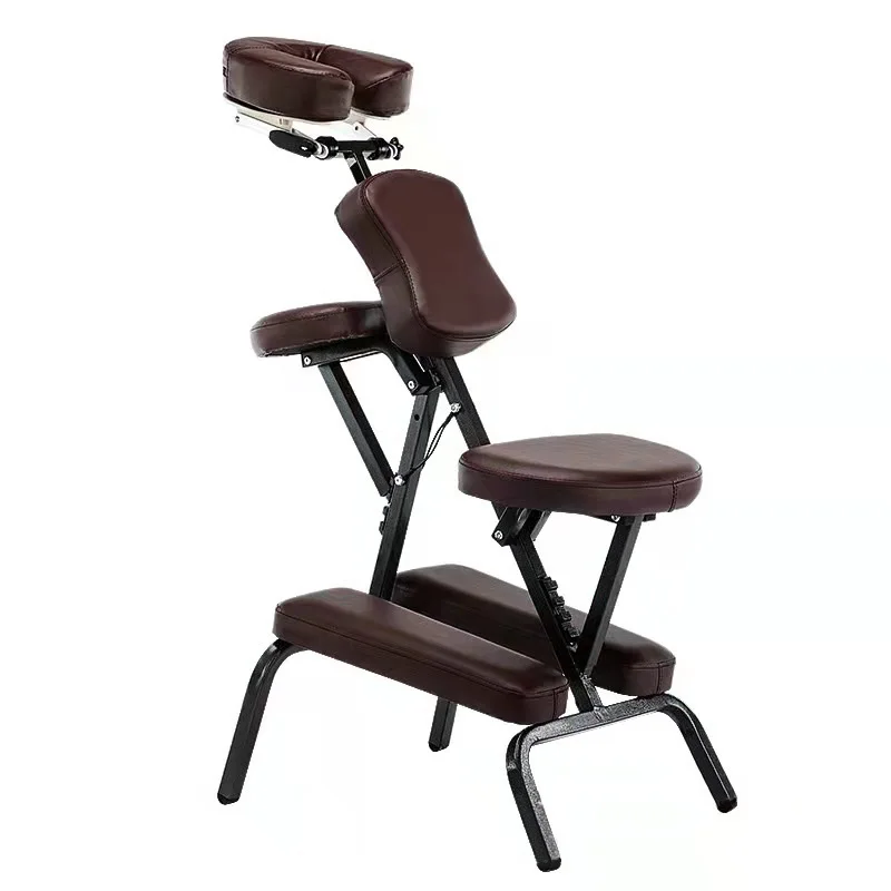 

Portable Tattoo Chair TuI Na Gua Sha Massage Chair Folding Massage Chair Tattoo Chair Elevating and Lowering Portable Beauty Bed
