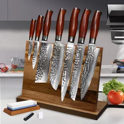 YARENH Professional Chef Knife Set - Japanese Damascus Stainless Steel Knives Sets - Chef's Gift