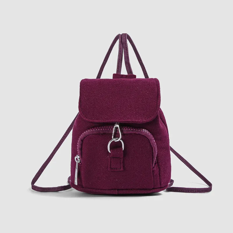 Korean-style new drawstring bagminiUnisex backpacks for men and women, niche styleinsFashionable crossbody dual-use drawstring z
