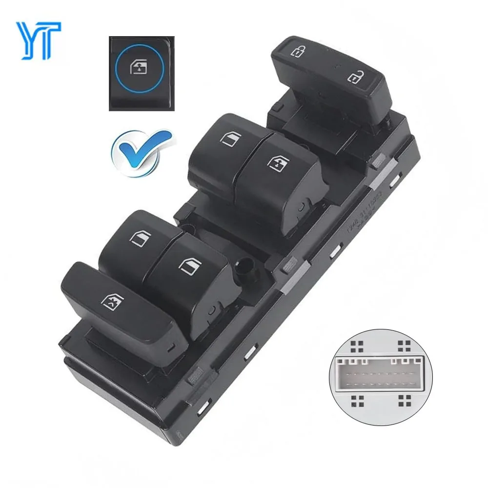 

For Hyundai I10 2020 2021 2022 2023 2024 Front Right Side RHD Electric Power Window Switch Lifter Control Button Car Accessories