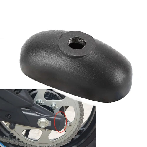 Deflector de Ajustador de cadena protector de tensión de cadena de motocicleta para CFMOTO 400NK 400GT 650NK 650GT 650MT 650TRG