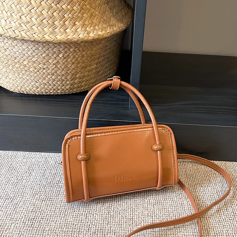 Light Luxury PU Solid Zipper Square Shoulder Bags Exquisite Versatile Sweet Crossbody Bags High Quality Fashion Texture Bags