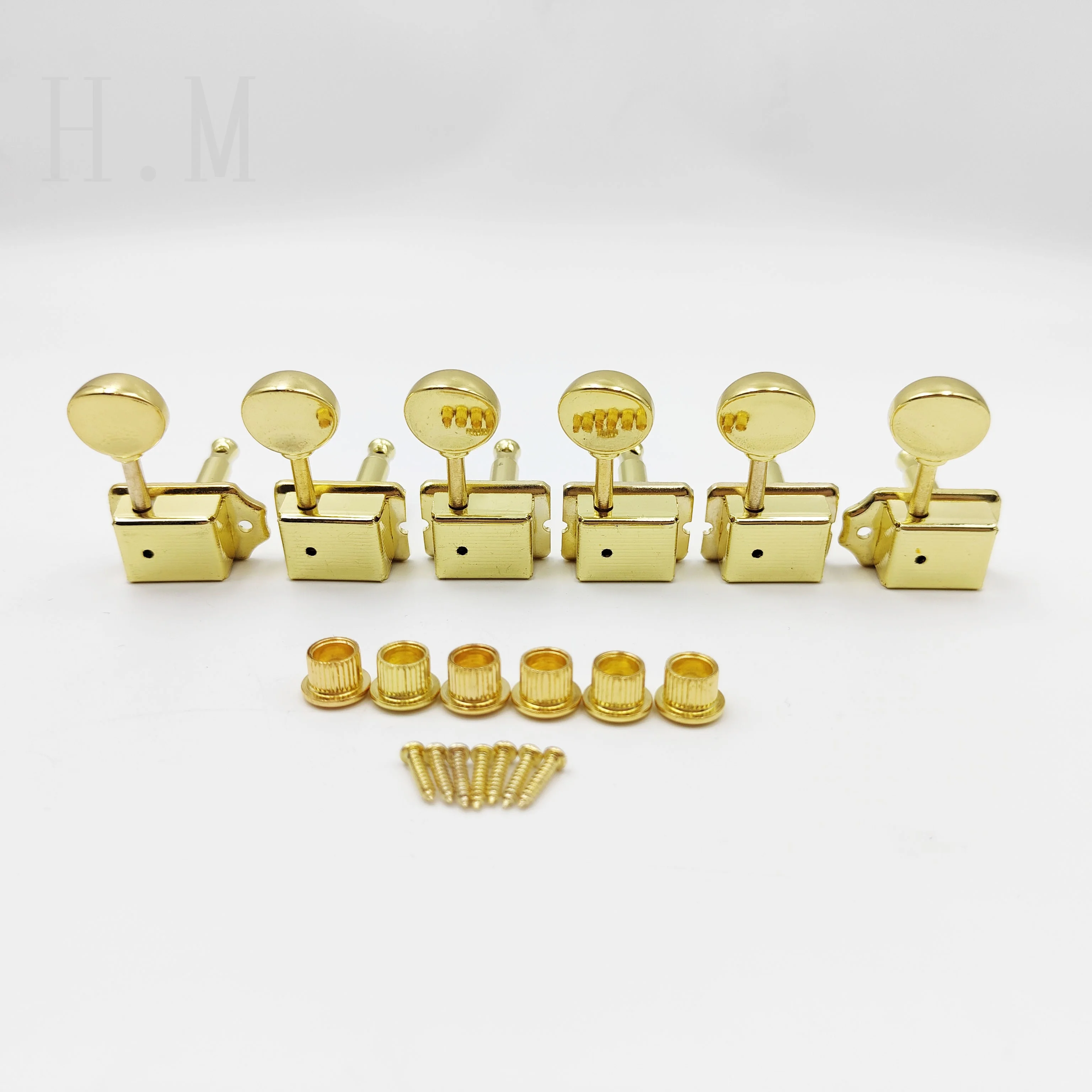 

High end semi closed Tuning Pegs fender style ST SQ electric guitar Tuning Pegs 6R broken chord shaft Guitar accessories