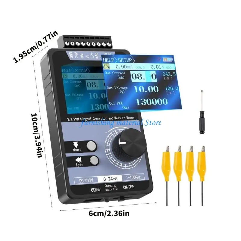 Y5GD Industrial Source Meter with 24V Input and Live Readout for Line Work