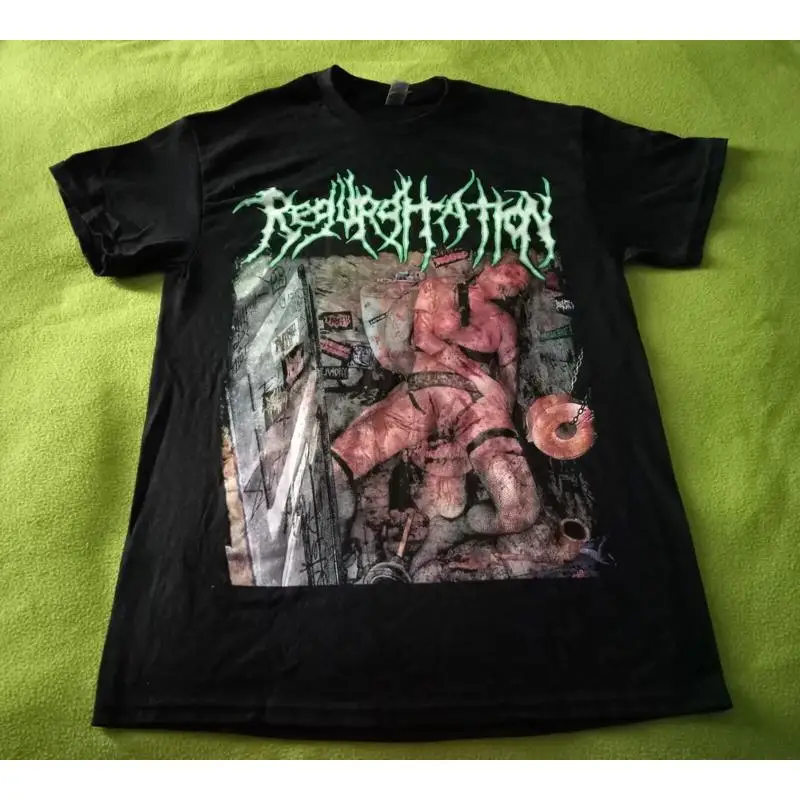 Regurgitation Ltd Ed T Shirt Size Med Cryptopsy Mortician Skinless Devourment