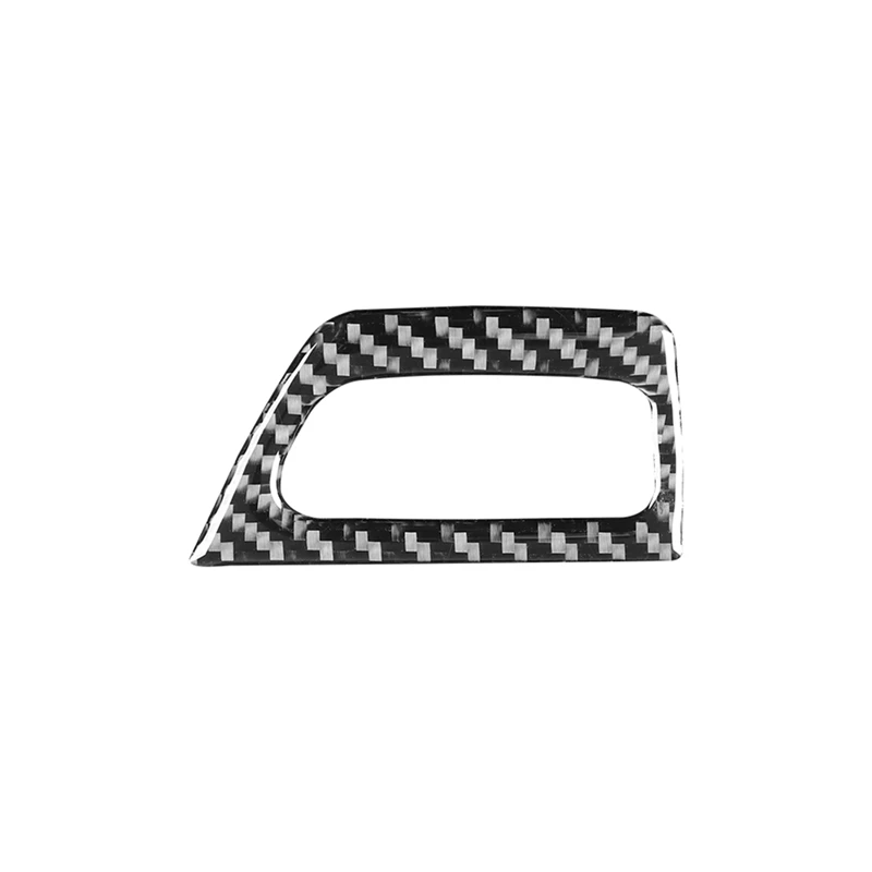 Carbon Fiber For BMW 1 Series E87 E81 E82 2008-2013 Center Control Left Side Keyhole Frame Cover Trim Accessories