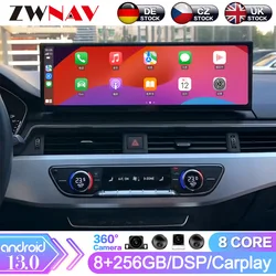 14.9'' LHD RHD Android Car Radio Carplay For Audi A4L A4 B8 B9 A5 S4 S5 2016 2017 2018 2019 2020 GPS Multimedia Player Head Unit