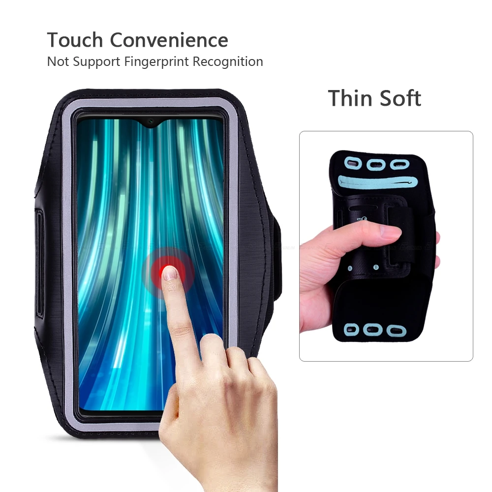 للماء تشغيل الرياضة رياضة الفرقة الذراع ل Xiaomi مي Redmi ملاحظة 11i 11 10S 10 10T 9T 9 لايت 9S 8 9 7 برو ماكس الهاتف حالة غطاء