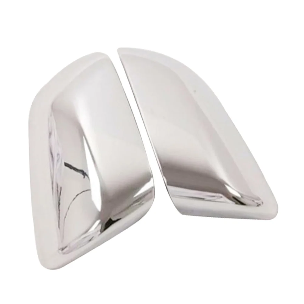 

Pair Carbon Fiber Chrome Door Mirror Cover Trim ABS Car Rear View Mirror Decorative Covers Fit For 2020-2021 Hyundai Venue Side