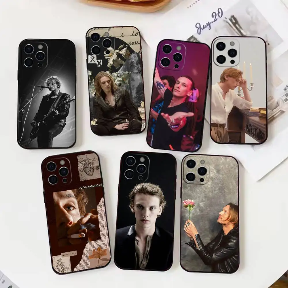 

Star Jamie C-Campbell Bower Phone Case For iPhone 17, 16,15,14,13,12,11 X XR Plus,Others Soft Black Cover