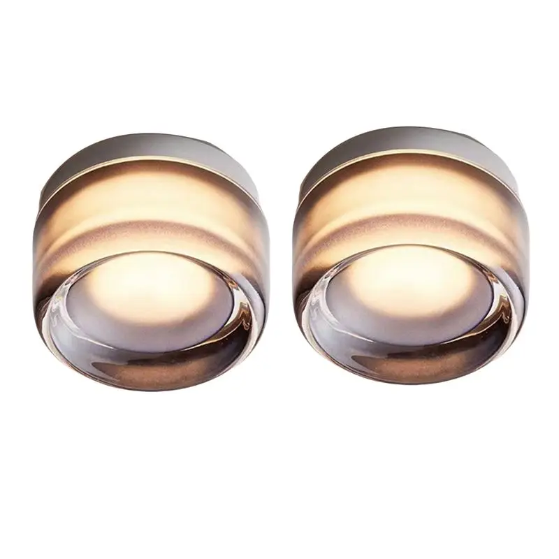 

LED Wall Sconce Light LED Wall Sconces Living Room Modern LED Wall Lamp Nordic Luxury Night Lights Concave - Gray-ABXK