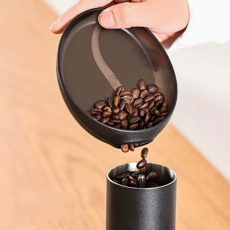 Coffee Bean Weighing Sample Plate,Picking Defective Beans Sorting Tray for Pour Over Espresso Accessory，ABS Coffee Dosing Tray