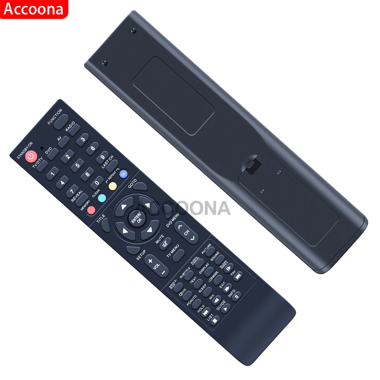 Remote control for Alba VARI BUSH BTVD-03 BTVD31217S2  ATVD91186P BTVD91186P Tv