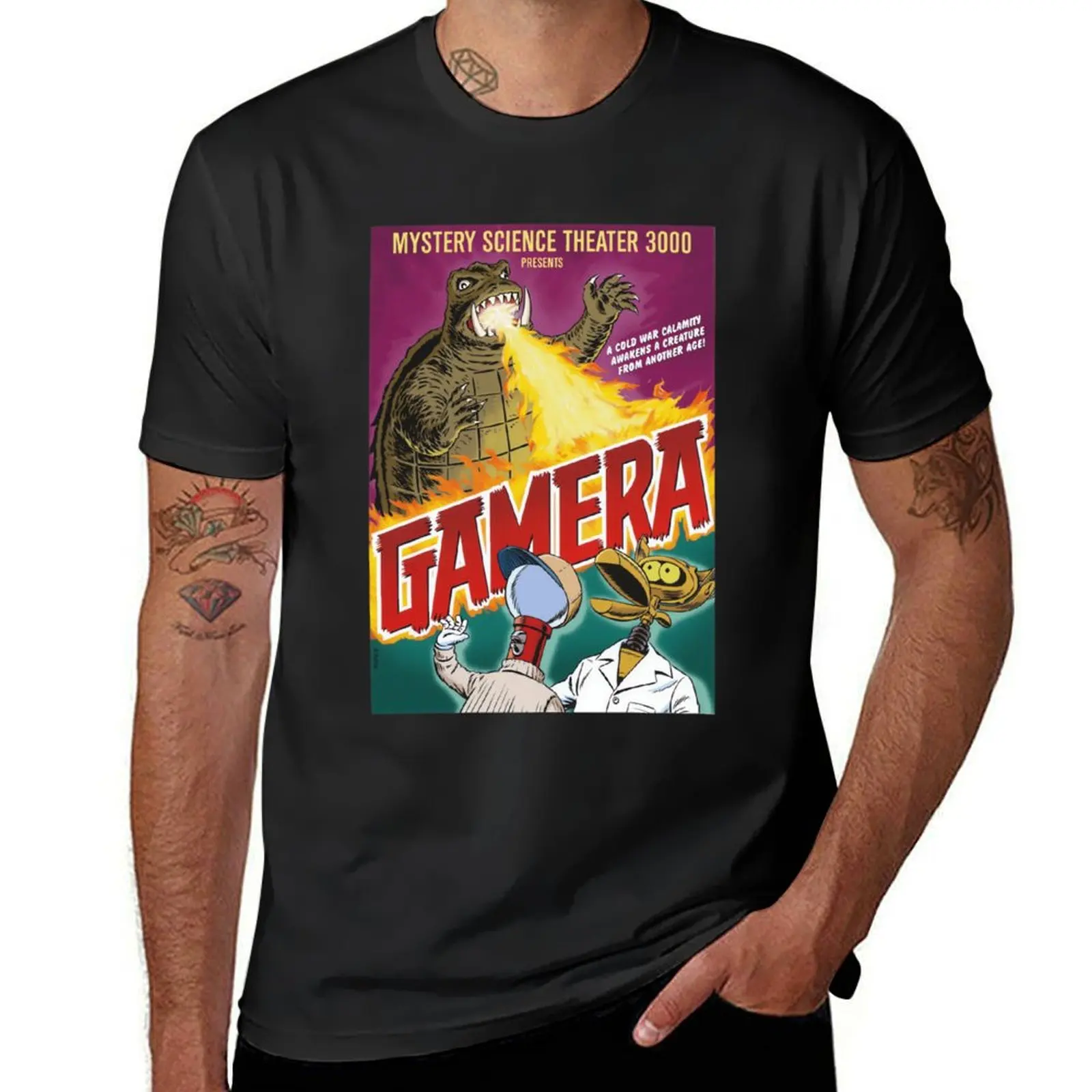 MST3K - Gamera \t T-Shirt customizeds shirts graphic tees mens clothing