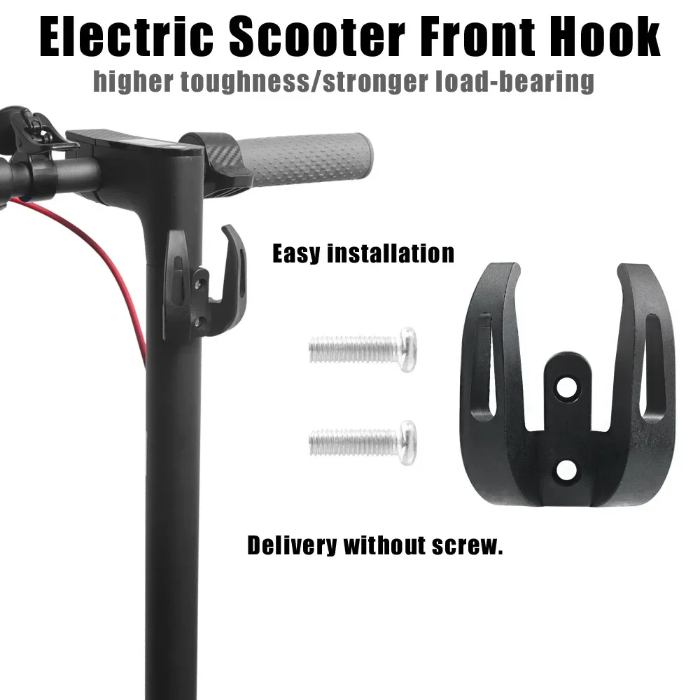 Voorhaak Helm Dual Claw Zakken Grip voor Ninebot F20 F30 F40 F25 Elektrische Scooter KickScooter Grip Handvat Haak met Schroeven