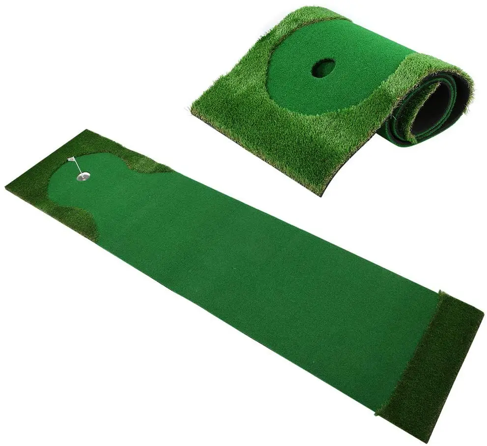Residential Artificial Simulation Grass Practice Putting Green Training Hitting Golf Mat