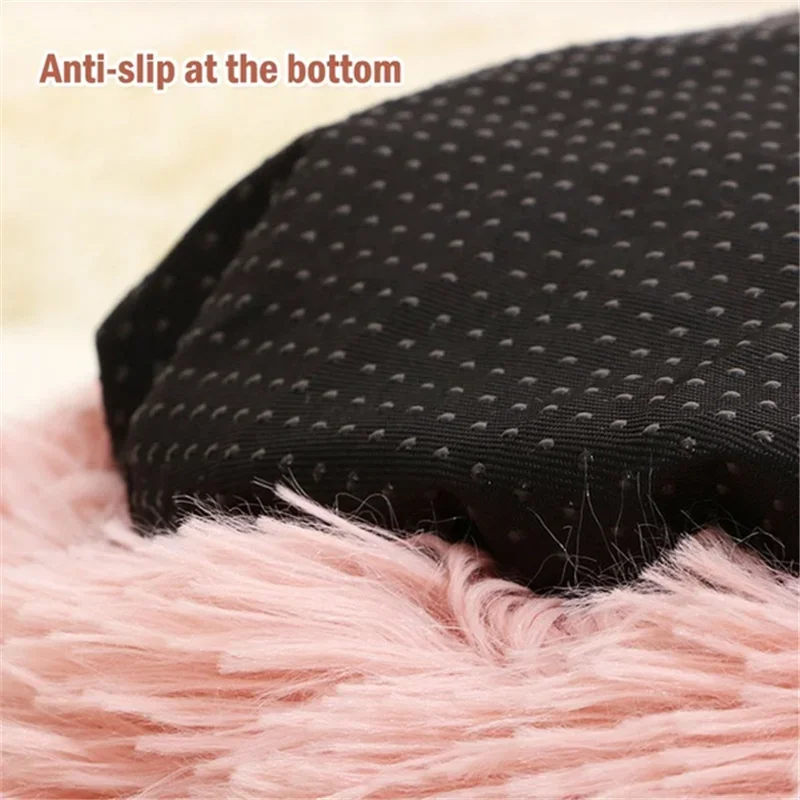 Super Soft Dog Bed Plush Cat Mat Dog Beds For Large Dogs Bed Labradors House Round Cushion Pet Product Accessories