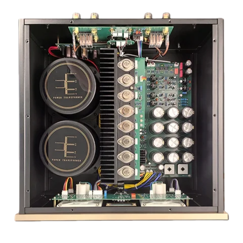 New Accuphase P-5000 400W * 2 8 Ω Sound Tuning High Power Anson USD Sealed Tube Pure Rear Stage Amplifier