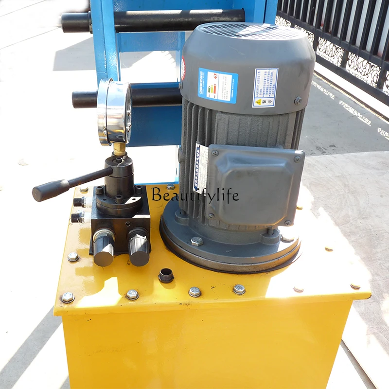 05Electric press Hydraulic gantry press Heavy duty hydraulic press Manual straightening machine 100T Auto repair tool