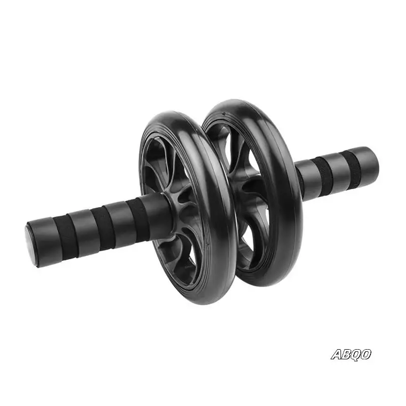 

Black Abdominal Wheel Set 5-Piece Set Push-Ups Abdominal Wheel Dual Multifunctional Household Equipment
