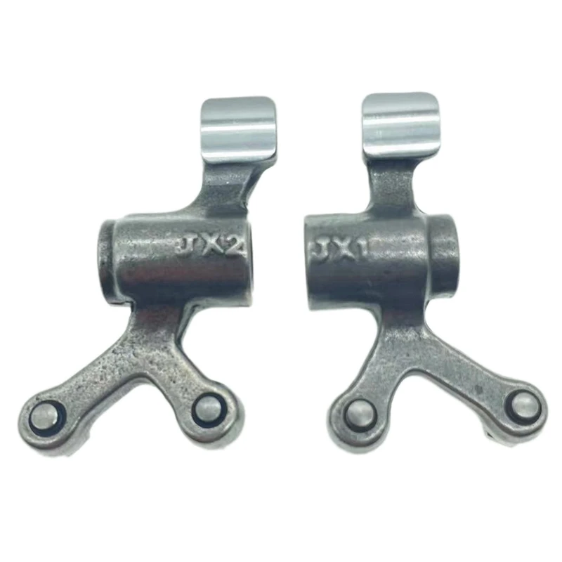 

Pop Pop 2 Piece Motorcycle Rocker Arm Assembly Assy Silver Iron For DAELIM VF125 VF 125 125Cc