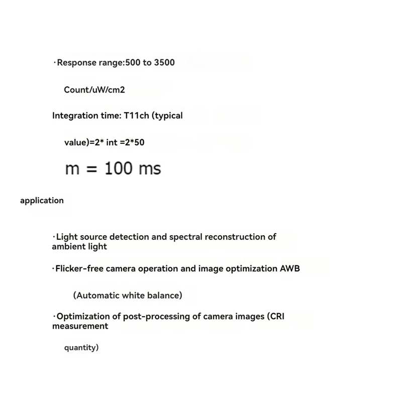 Visible Infrared Color Spectrometer AS7341-V2 Sensor Module Color Temperature Illuminance Color Measurement Detection