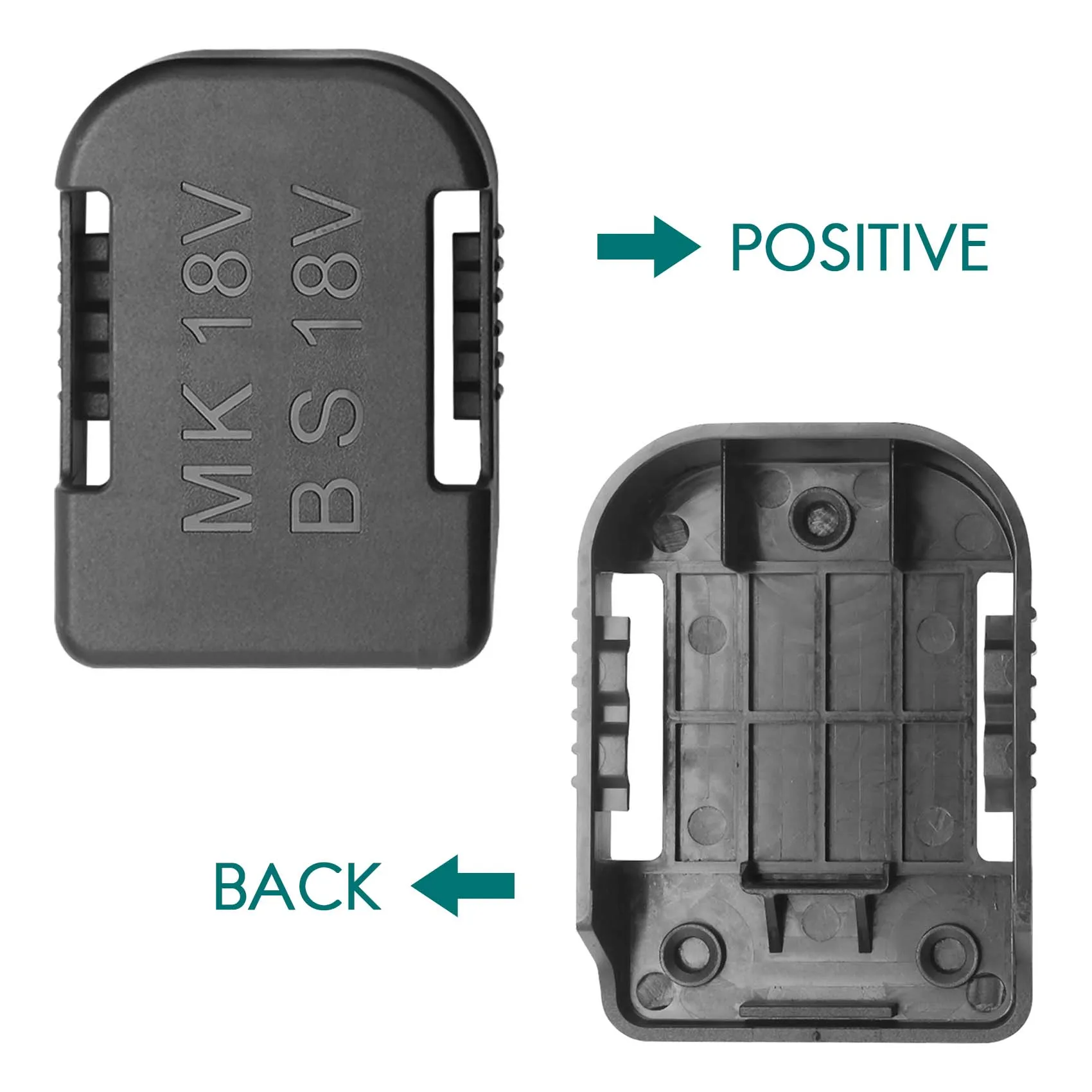 5 шт., держатели для батарей 18 в