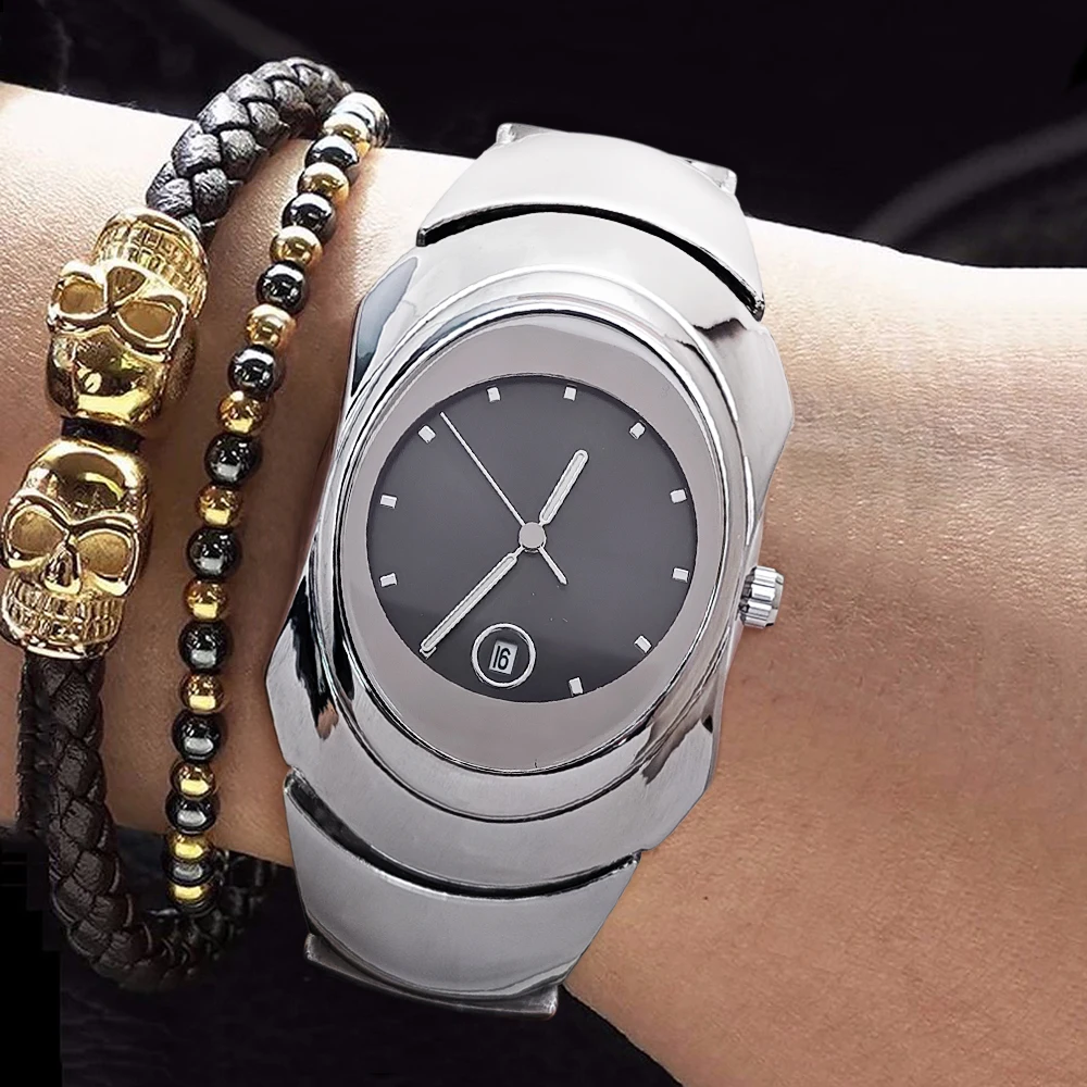 Y2K Original Non-Oak Special-Shaped Retro Watch for Men and Women, Fashionable Trendy Brand, High-End Niche Design, Waterproof Quartz Wristwatch, Men's Watch, the Best Gift for Him