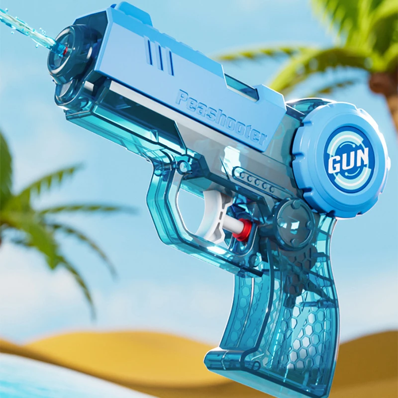 Juguetes de pistola de agua de verano, pistola de agua mecánica creativa, juguete para niños y niñas, juguetes acuáticos de playa al aire libre, regalos de Festival para niños