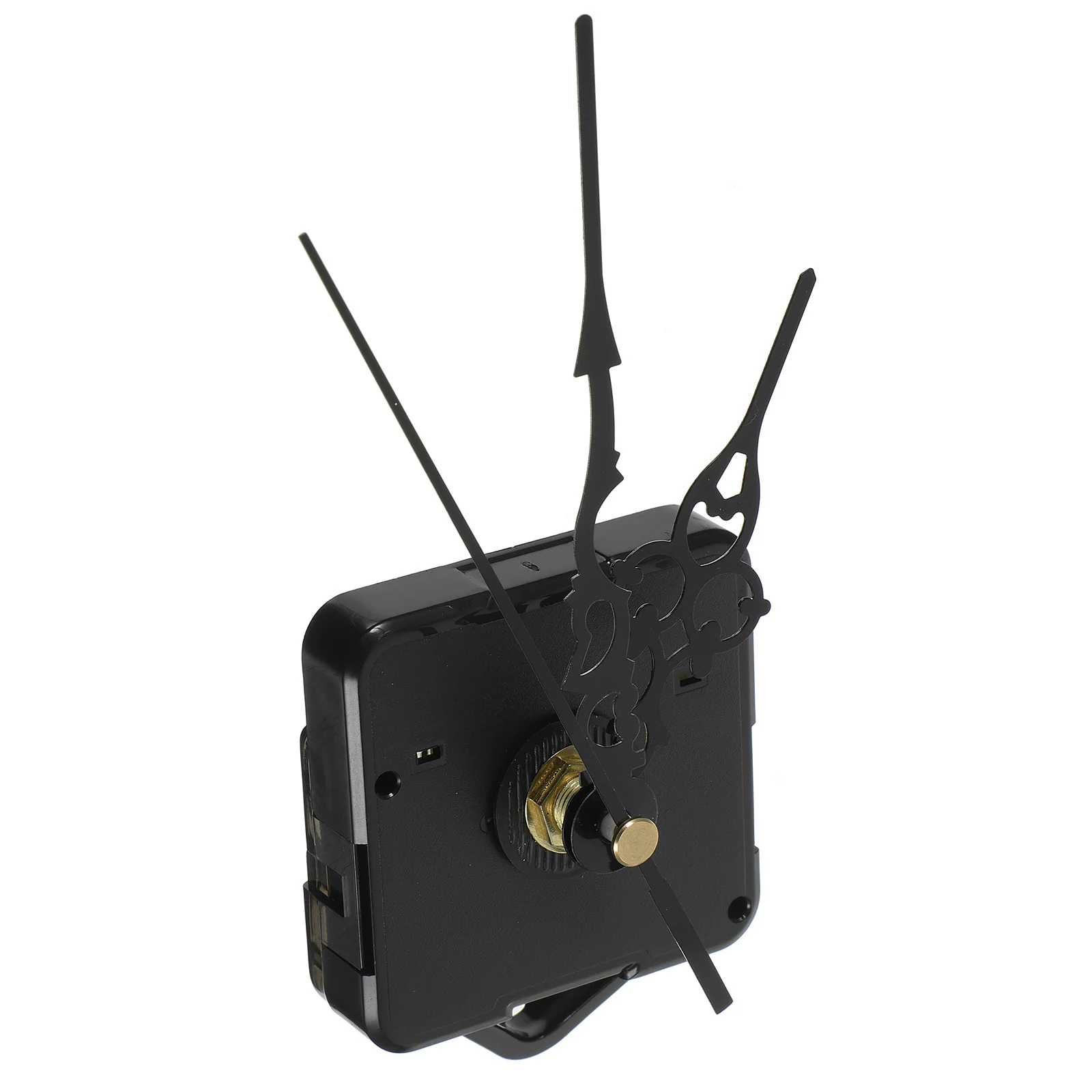 

Quartz Wall Clock Movement Black Silent Sweep Second Hook Mounting Electronic Clock Movements Replacement Repair Accessory