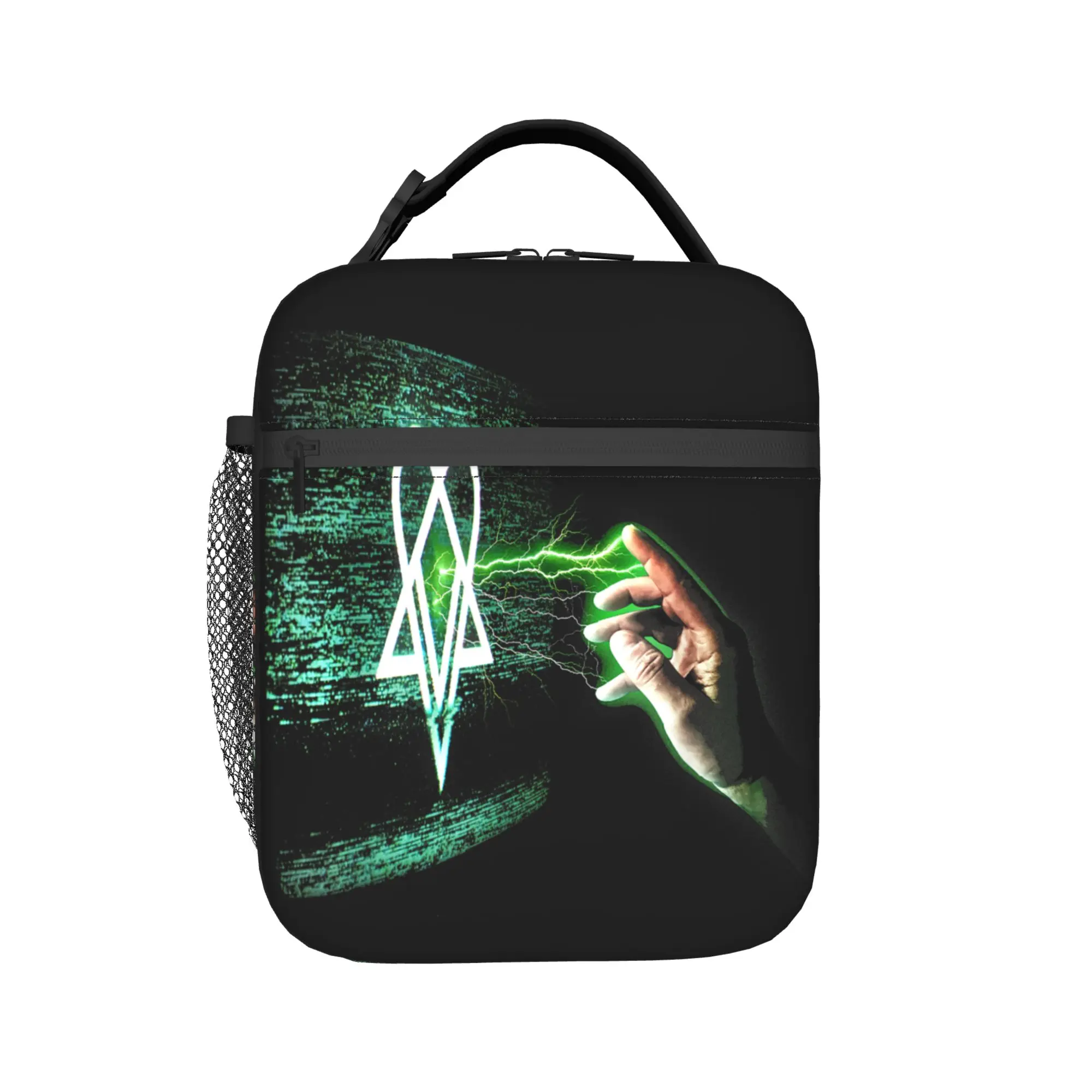 Ville Valo HIM  Twilight Zone Lunch Bag  Travel Lunch Box For Child Casual Print Thermal Lunch Bags Oxford Portable Cooler Bag