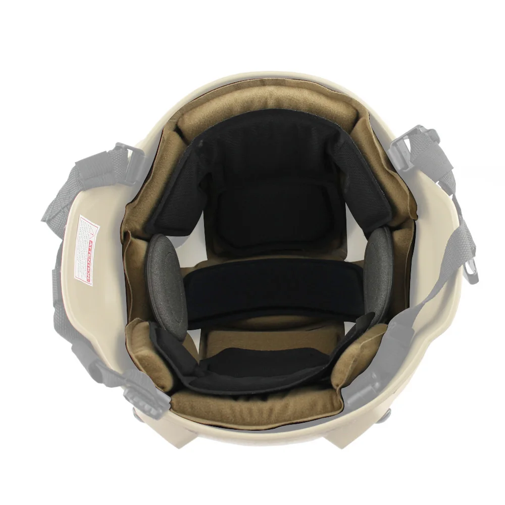 خوذة تكتيكية Gen2 وسادة واقية من إسفنج الذاكرة وسادة داخلية لخوذات ويندي فاست MICH ACH EX #6