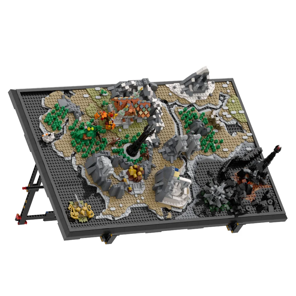 Gobricks MOC Ringe des Mittelerdes Bausteine Spielzeug Geschenk