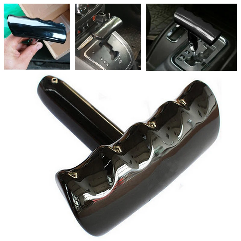 T-Handle Gear Shifter Knob for Jeep Dodge Charger Challenger Compass and Jeep Wrangler JK 2012-2017（1 Piece）