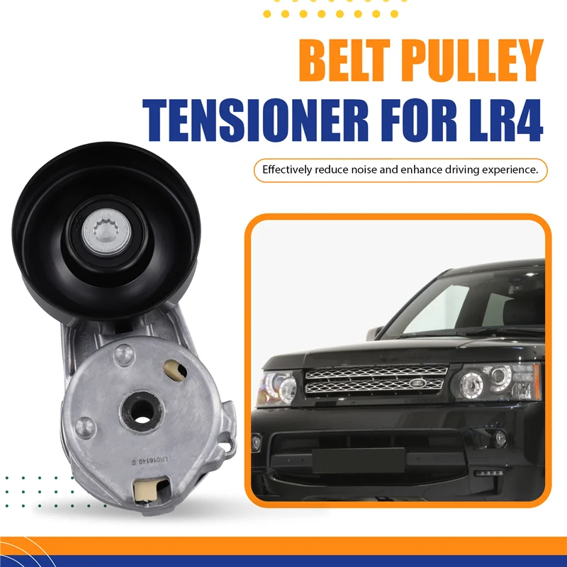 

AS57-LR011335 Engine Drive Belt Pulley Tensioner For Land Rover Discovery 3 4 5, Range Rover Sport 2005-2017 AJ813574