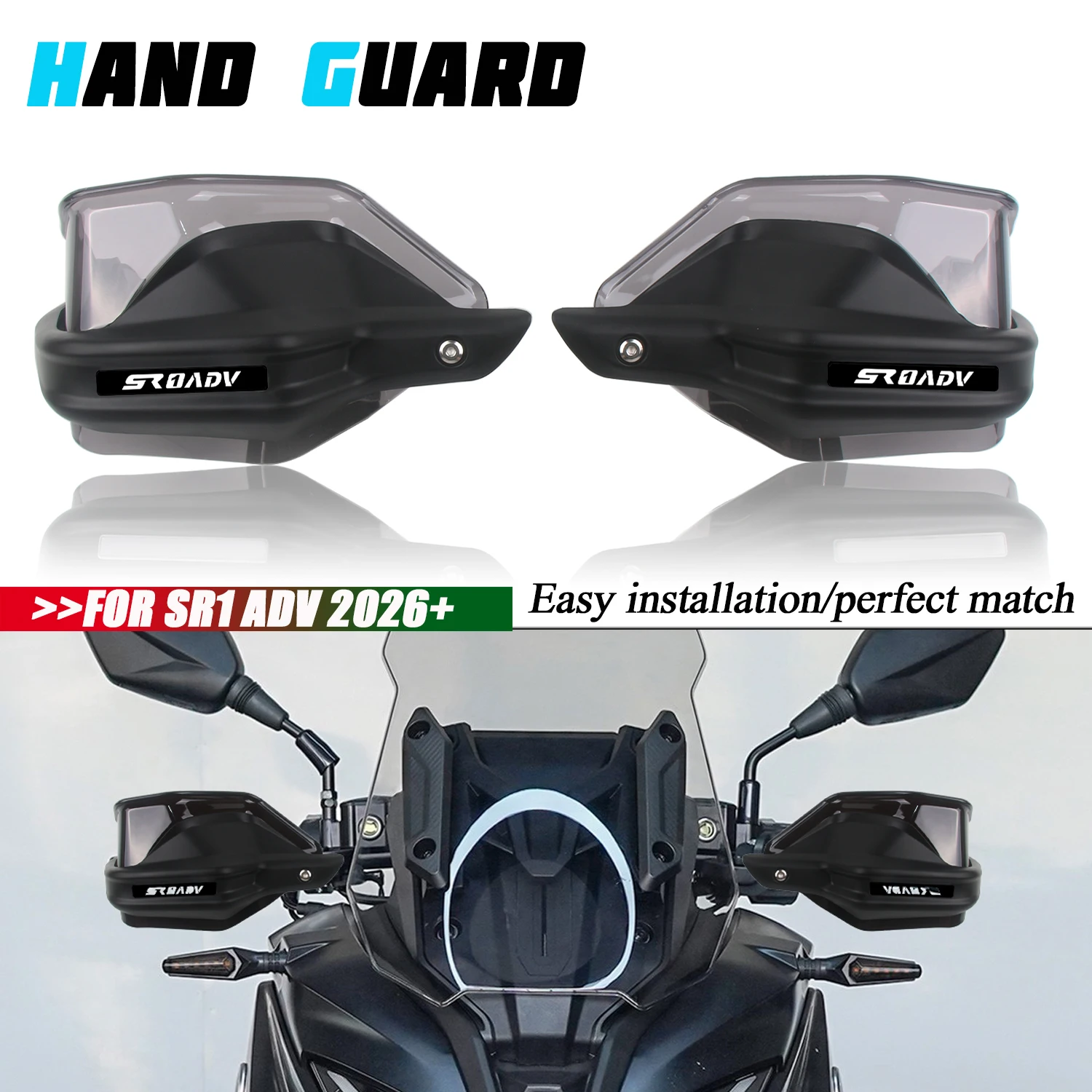 Motorcycle Handguards For Loncin VOGE SR1 ADV 2024 SR 1ADV Handlebar Hand Guards Protectors