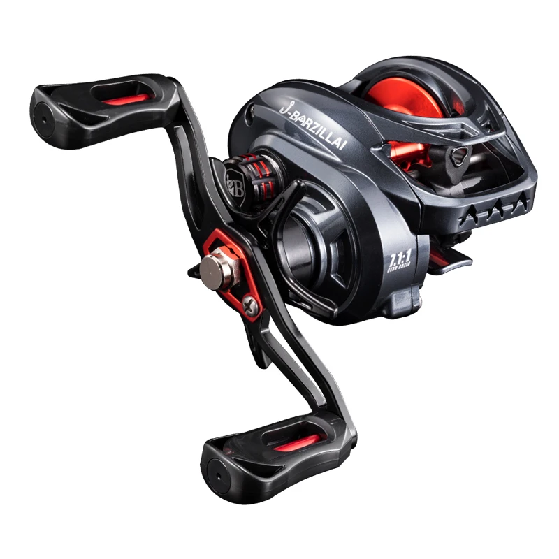 J-BARZILLAI SE Spinning Reels Ultralight Metal 5.2:1 Gear Ratio 2000-7000 Saltwater Or Freshwater Big Max Drag Fishing Reels image 5