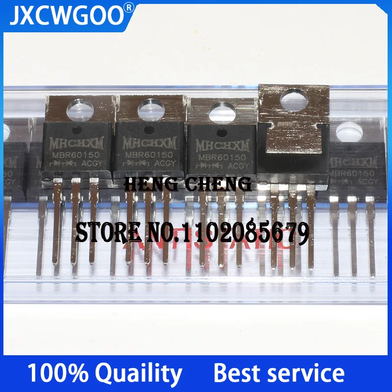 10PCS 100% New Original MBR60150CT MBR60150 TO-220